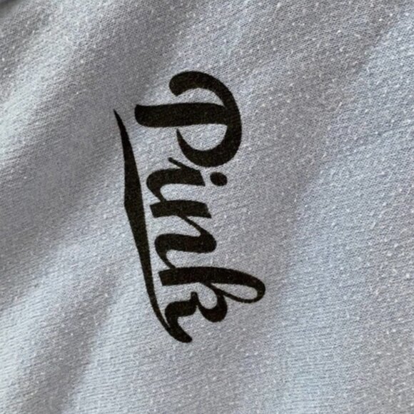 VS PINK 💕 Varsity Style Sweatshirt Sz L - Picture 6 of 6